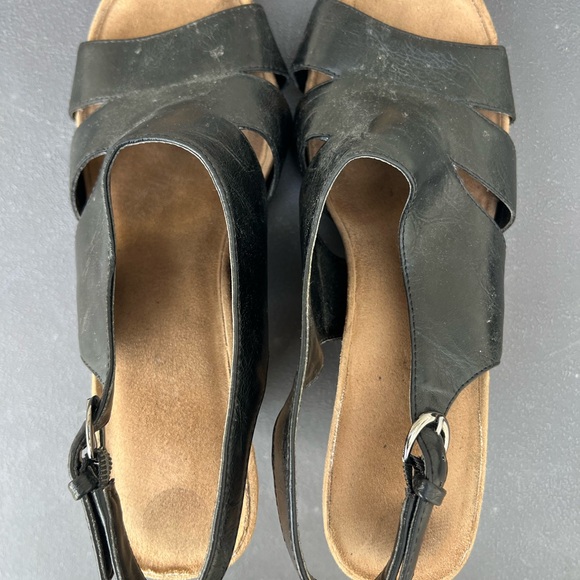 Aerosoles Women's soft Leather Sandal size 8 - Picture 4 of 6